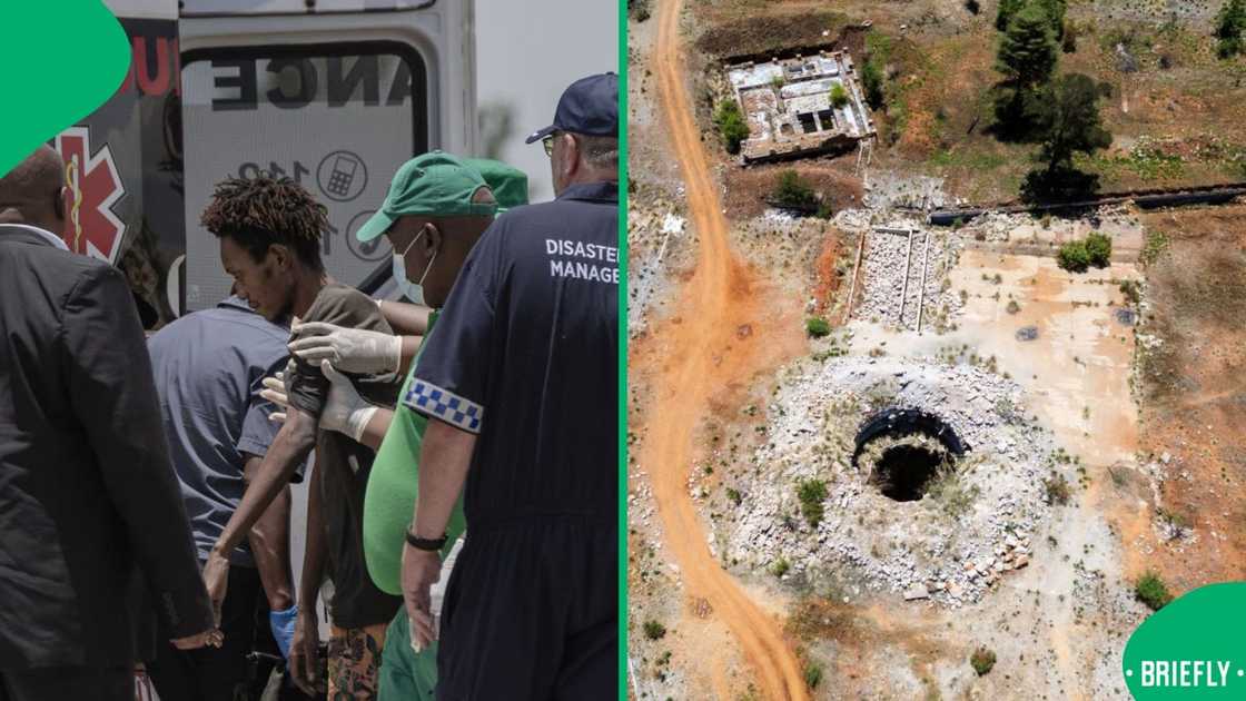 The South African Police Service revealed that a majority of the illegal miners retrieved from Stilfontein Mine were Mozambicans The South African Police Service revealed that a majority of the illegal miners retrieved from Stilfontein Mine were Mozambicans
