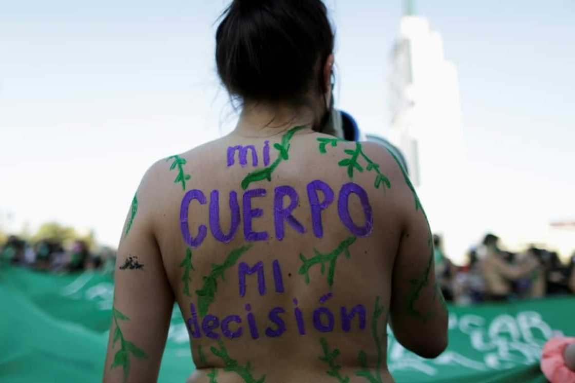 Chile had an outright ban on abortion until 2017 Chile had an outright ban on abortion until 2017