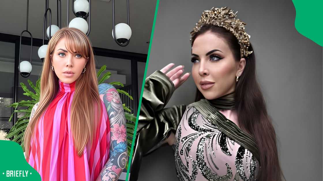 Netizens reacted to Jojo's completed tattoo.