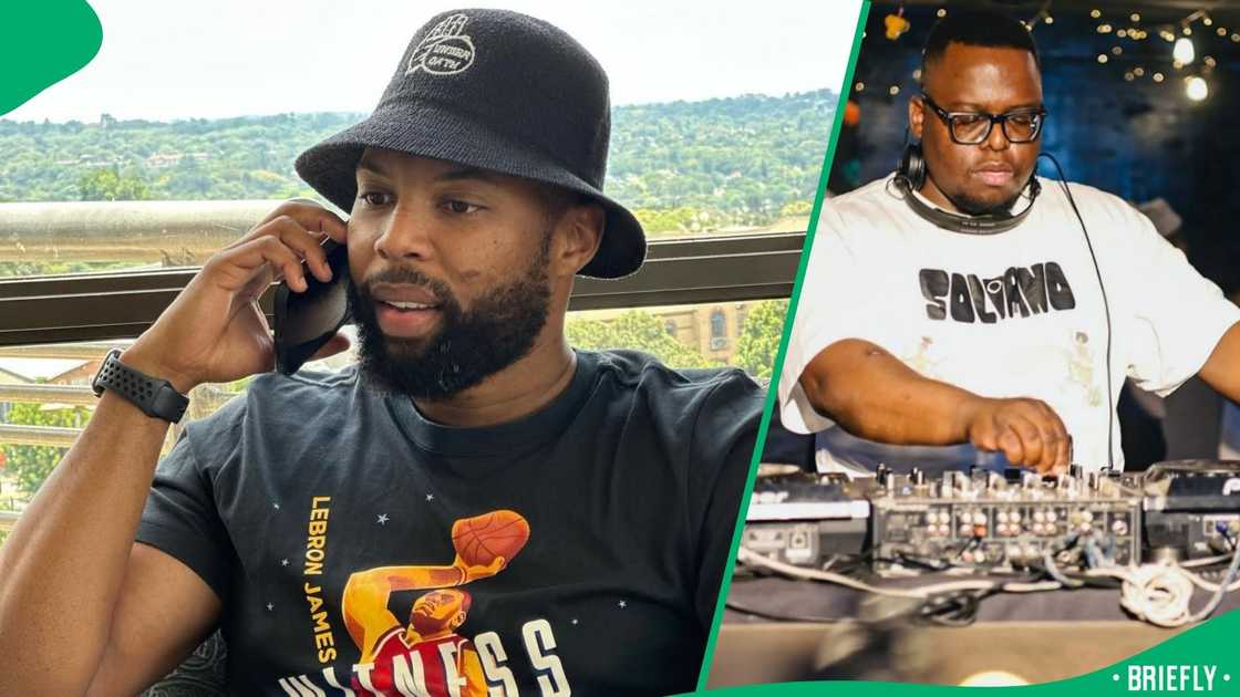 Sizwe Dhlomo and Sol Phenduka's playful exchange sparks reunion rumours Sizwe Dhlomo and Sol Phenduka's playful exchange sparks reunion rumours