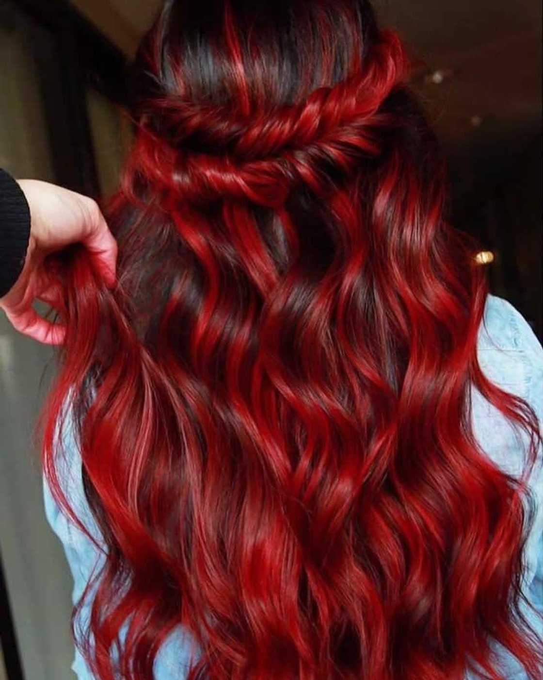 Hair colours Hair colours