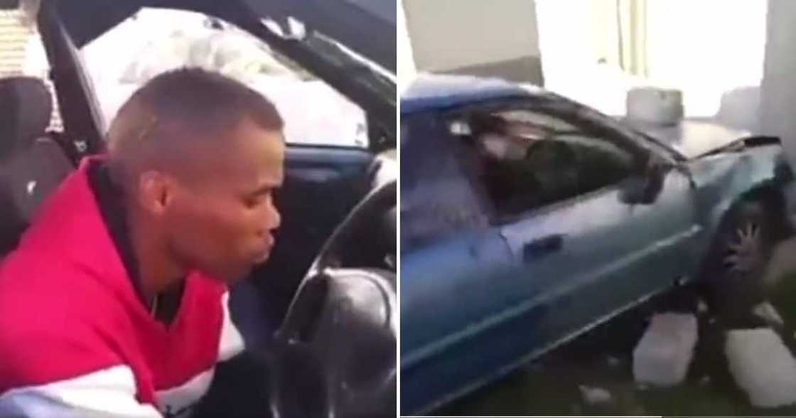 Video, Drunk Driver, Crashing, Car, Mzansi Video, Drunk Driver, Crashing, Car, Mzansi