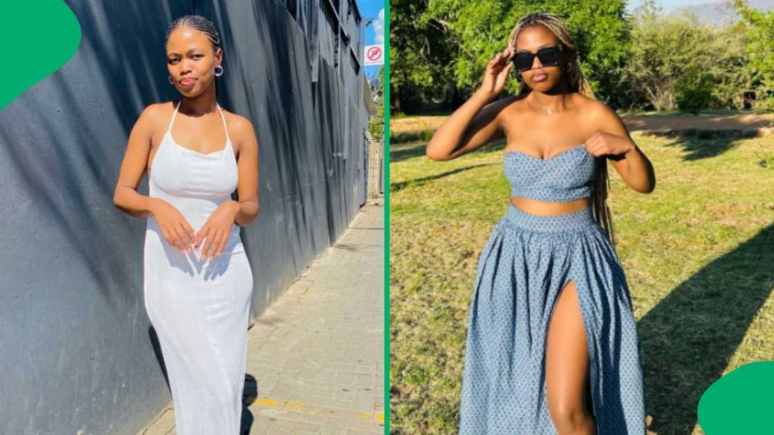 Woman's post on before and after images after giving mjolo a chance goes viral. Woman's post on before and after images after giving mjolo a chance goes viral.
