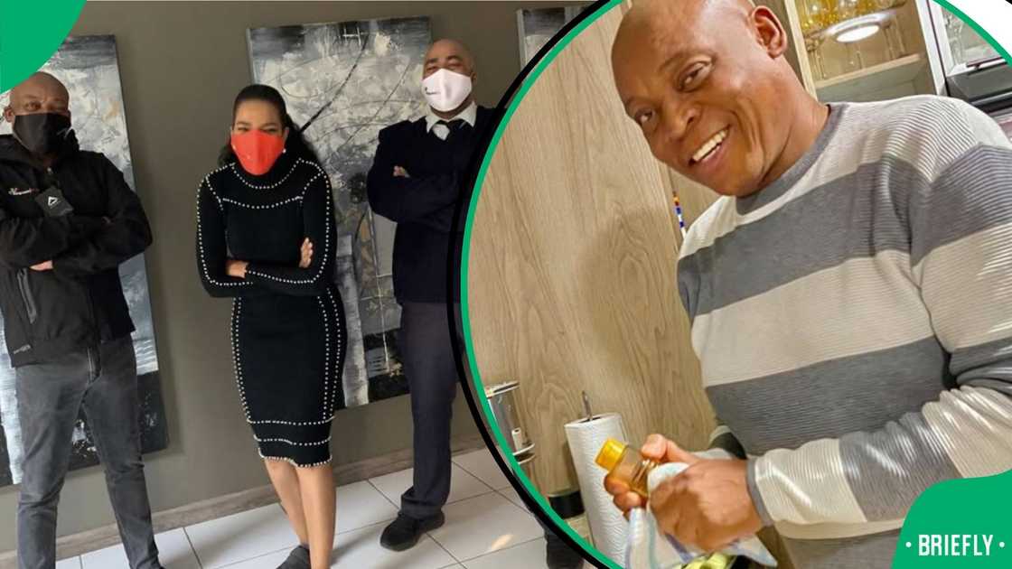 Rapulana with Connie Rapulana with Connie