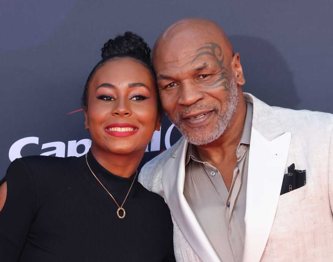 Milan and dad Tyson attending the 2023 ESPYs Awards at the Dolby Theatre on 12th July 2023. Milan and dad Tyson attending the 2023 ESPYs Awards at the Dolby Theatre on 12th July 2023.