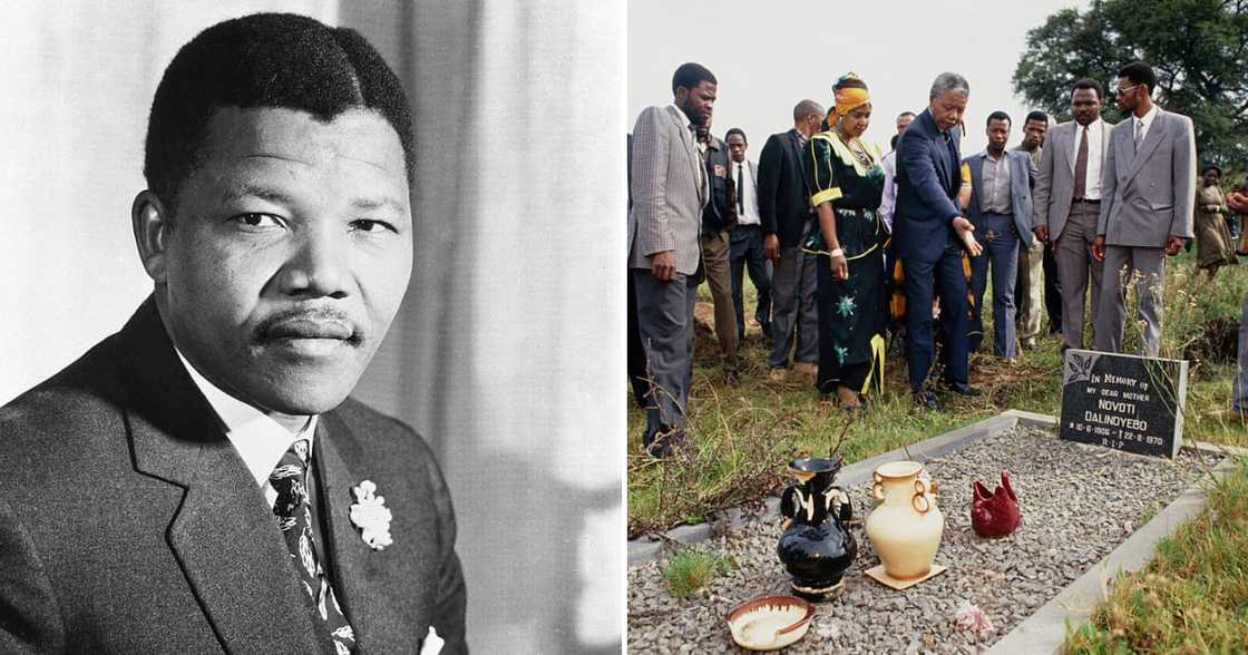 Madiba's mom, Noqaphi Nosekeni passed away in 1968