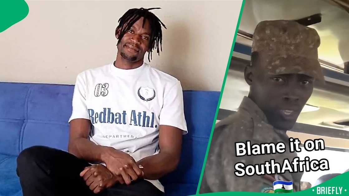 Facebook users debated where a Sotho song originated from after it was sung by soldiers from Uganda Facebook users debated where a Sotho song originated from after it was sung by soldiers from Uganda