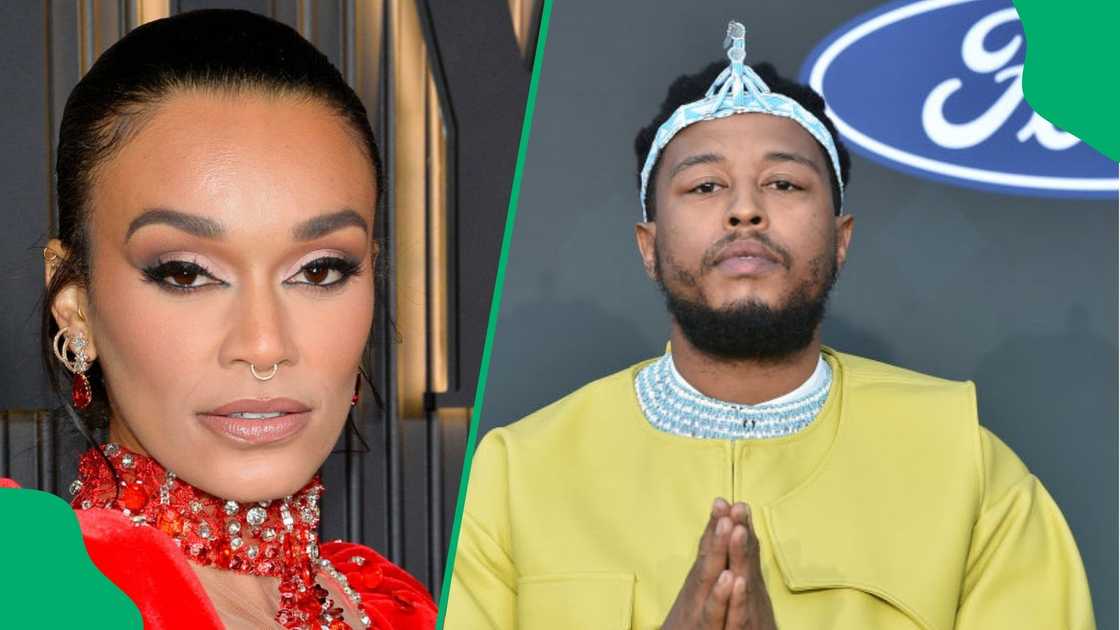 Pearl Thusi and Anatii are rumoured to be a couple.