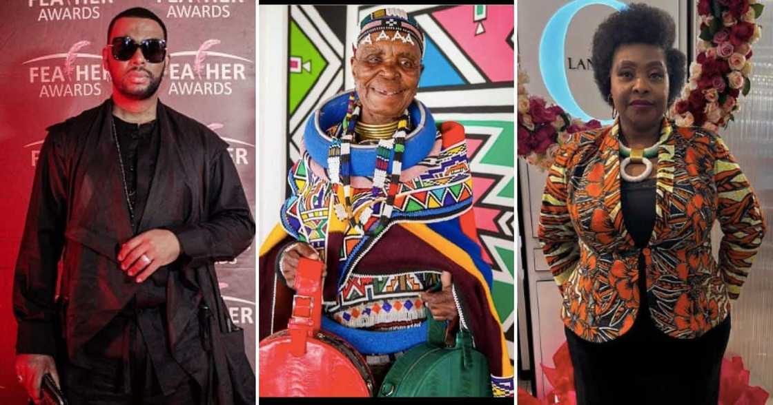 David Tlale, Esther Mahlangu and Yvonne Chaka Chaka honoured David Tlale, Esther Mahlangu and Yvonne Chaka Chaka honoured