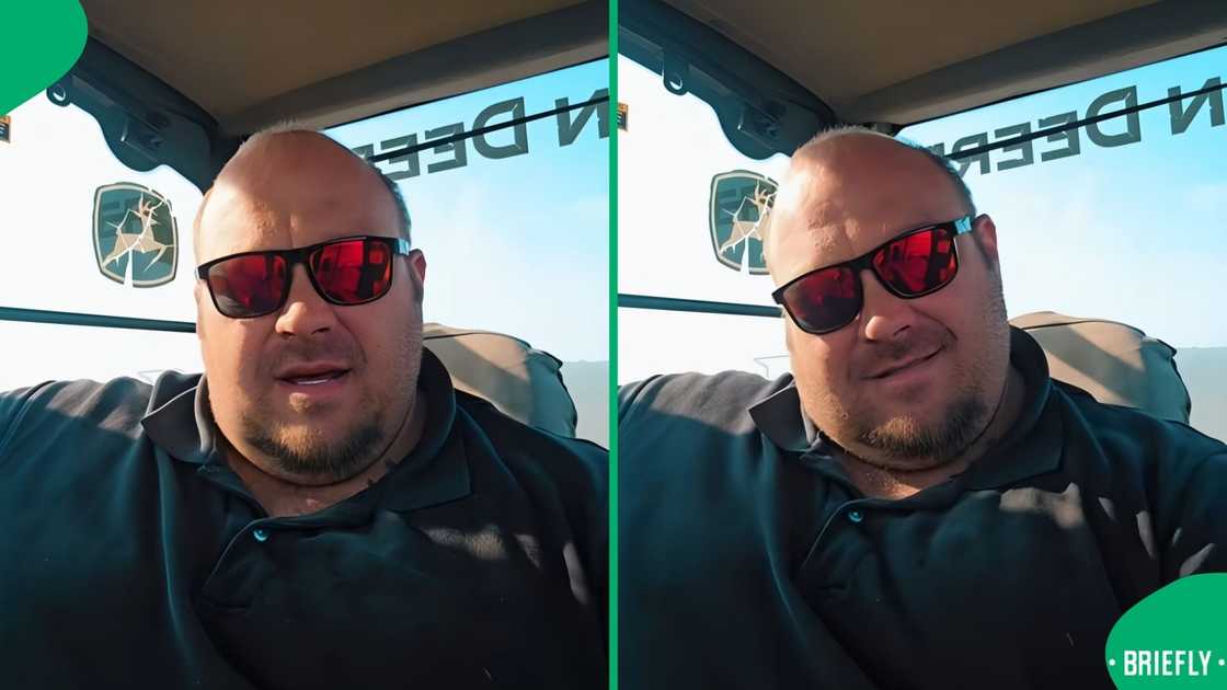 An Afrikaner man talking about BEE policies. An Afrikaner man talking about BEE policies.