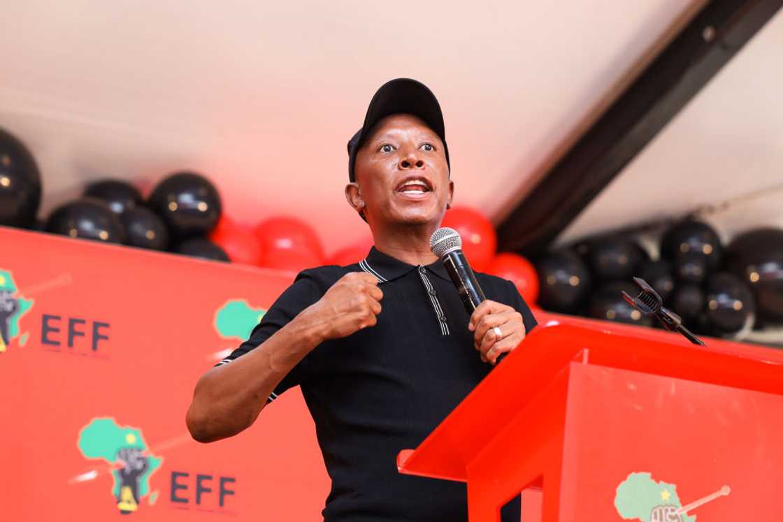 Julius Malema weighed in on the EFF joining the GNU and the budget speech