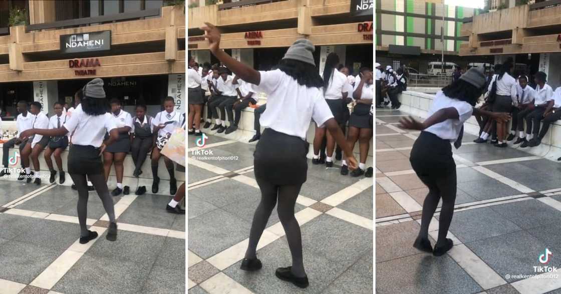 A Pretoria school girl killed a Bacardi dance at the State Theatre A Pretoria school girl killed a Bacardi dance at the State Theatre