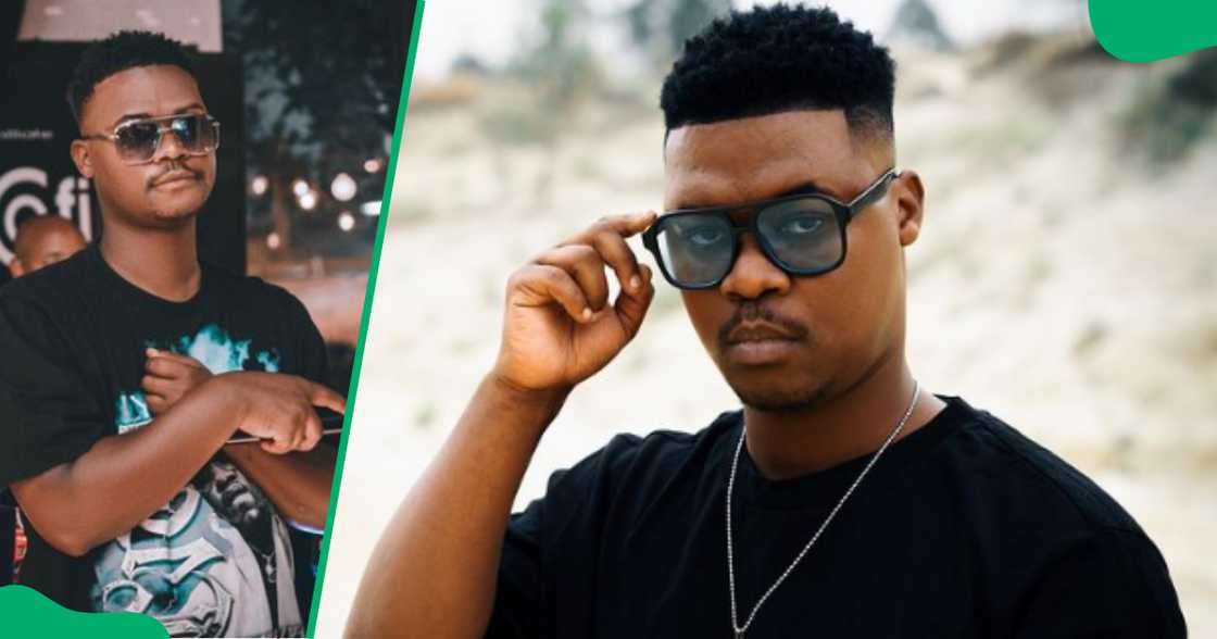 Mlindo The Vocalist's girlfriend trended on social media Mlindo The Vocalist's girlfriend trended on social media