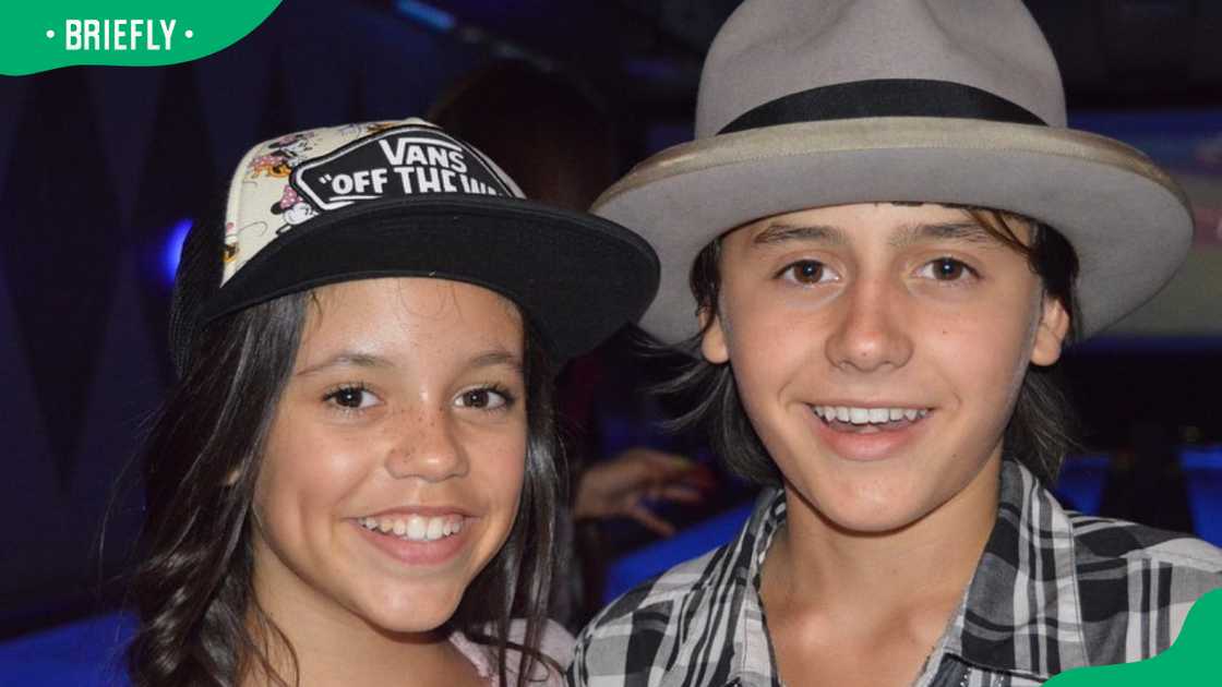 Jenna Ortega and Isaak Presley Jenna Ortega and Isaak Presley