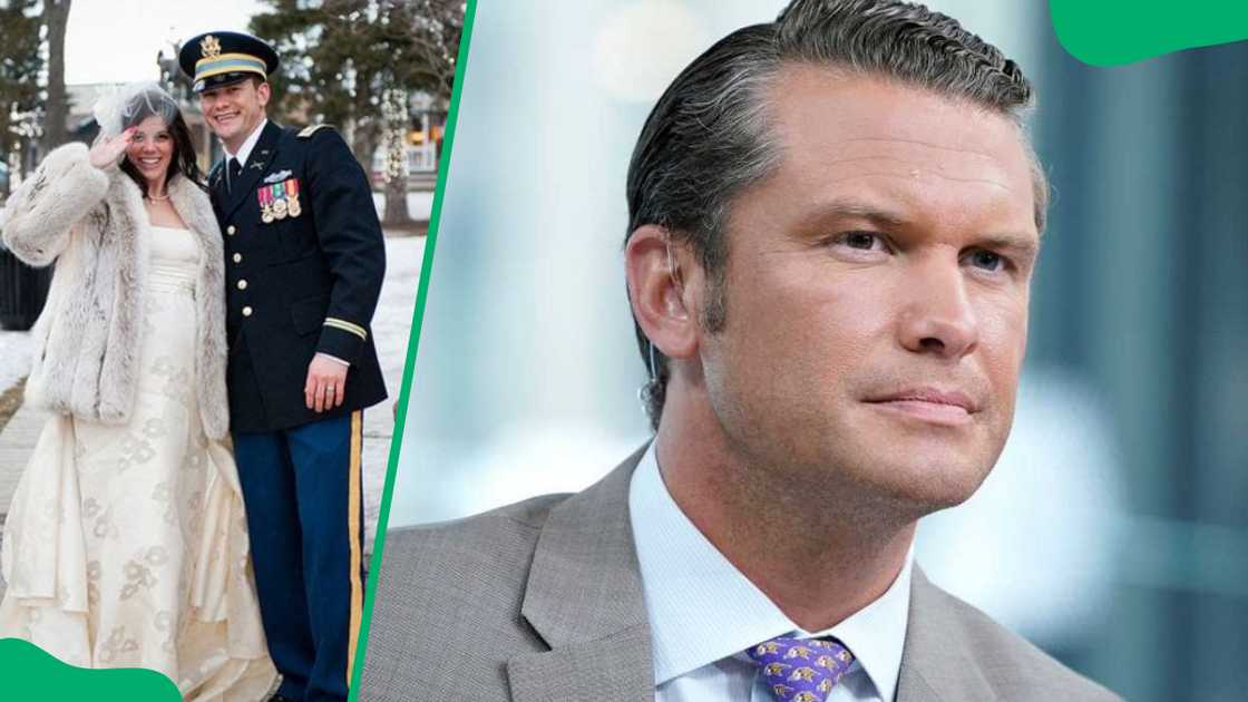 Pete Hegseth and his ex-wife Samantha Hegseth