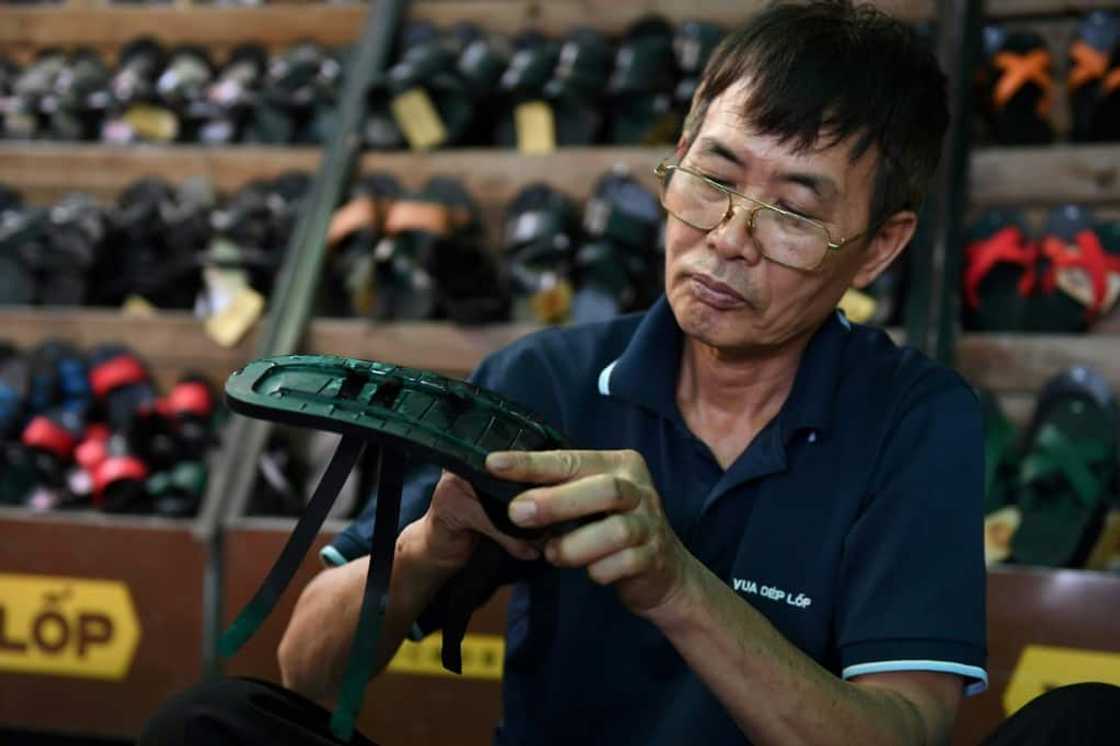 For those seeking a nod to yesteryear, the hard-soled rubber sandals are available at markets and small stores alike