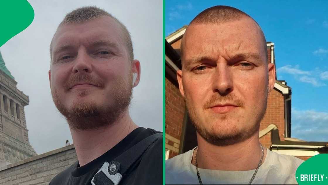 A man who showcased his impressive Amapiano dance moves. A man who showcased his impressive Amapiano dance moves.