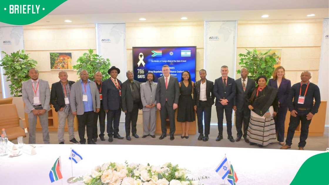 King Dalindyebo and the AbaThembu delegation visited Israel King Dalindyebo and the AbaThembu delegation visited Israel