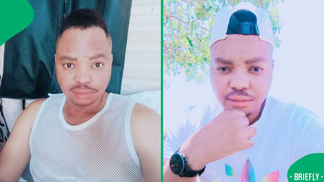 A screenshot from the viral Facebook video showed his creative shack transformation that inspired thousands online