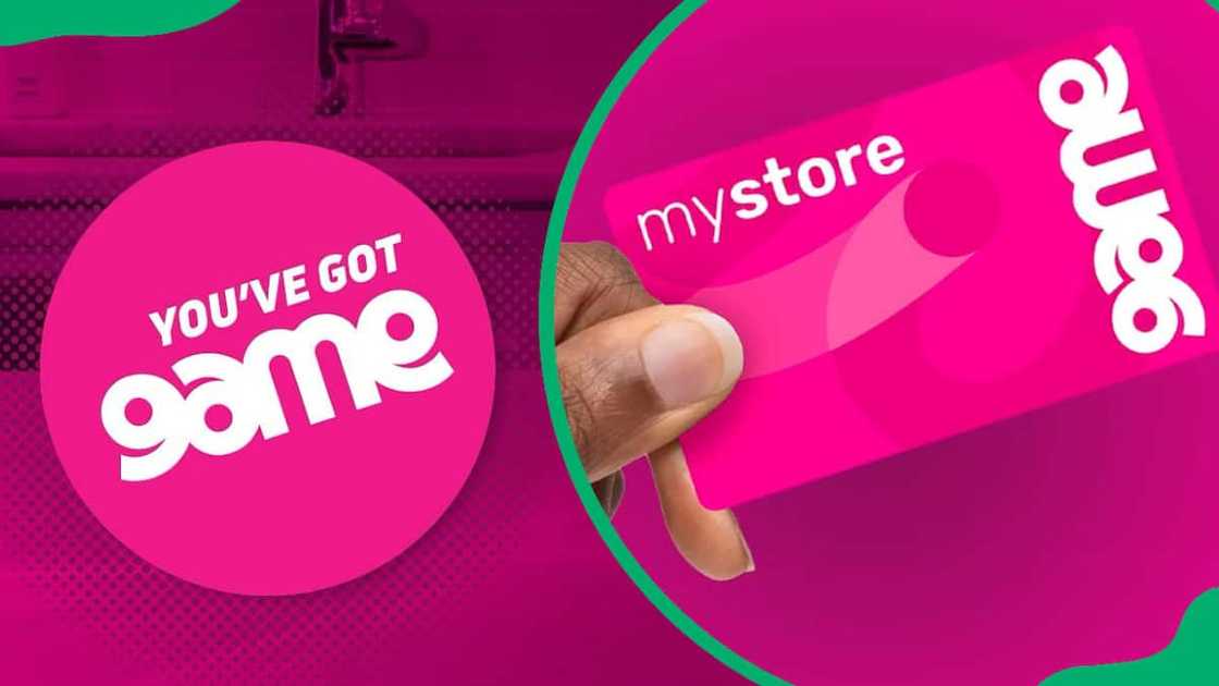 Game logo and credit card Game logo and credit card