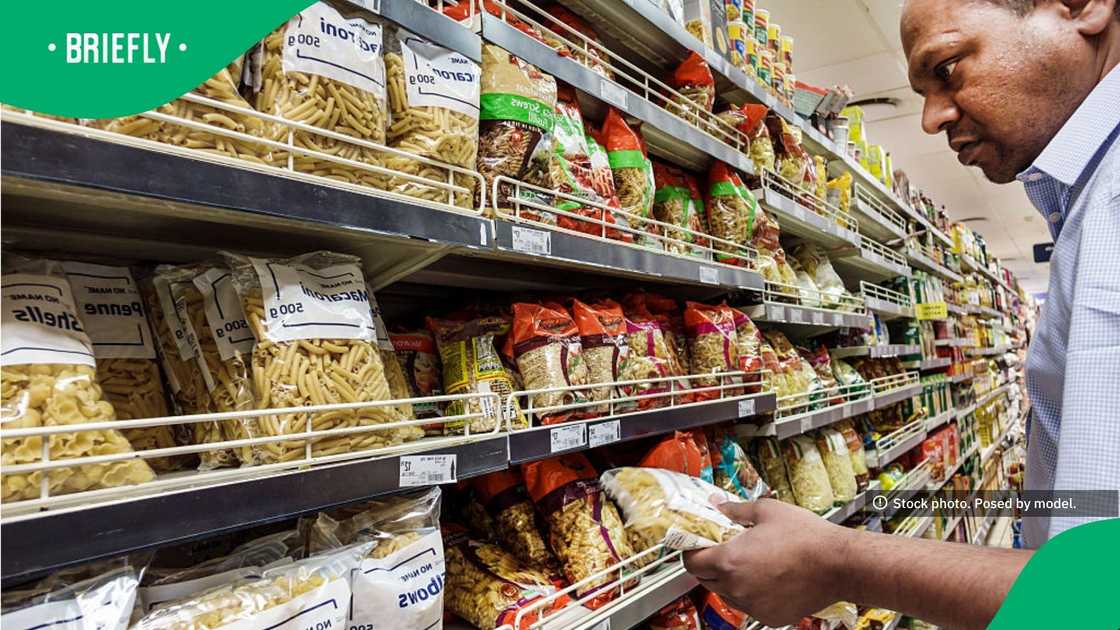 The image a retail worker at one of South Africa's retail giants