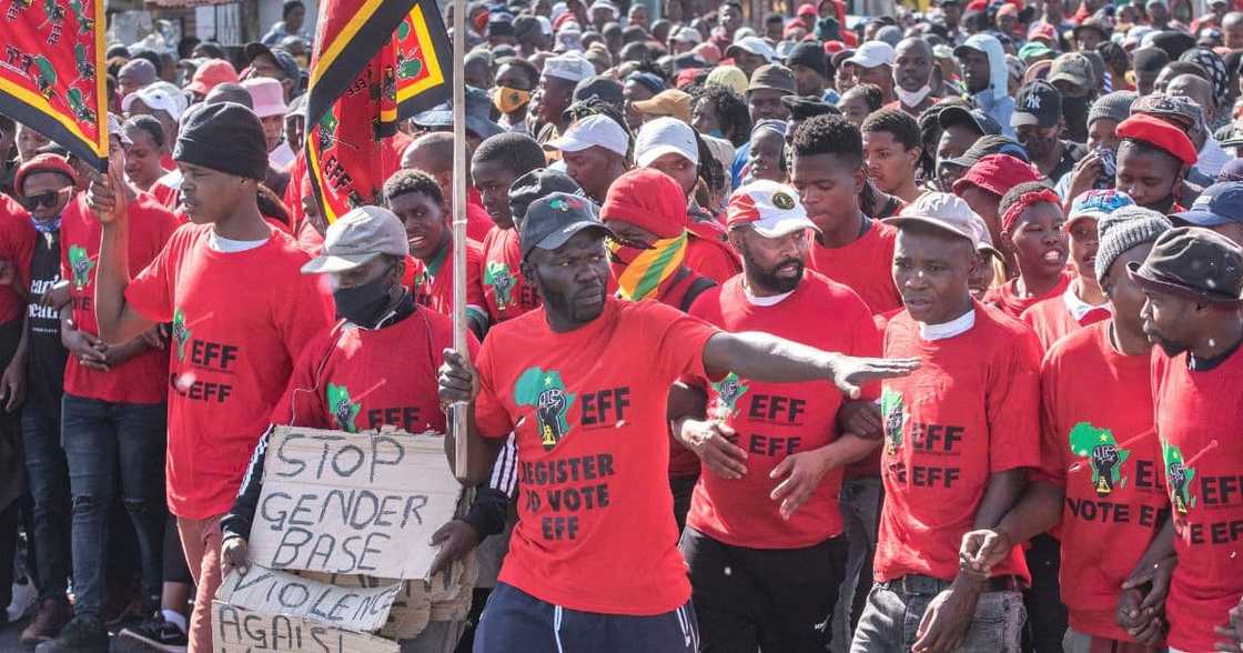 Economic Freedom Fighters (EFF) planned national shutdown Economic Freedom Fighters (EFF) planned national shutdown