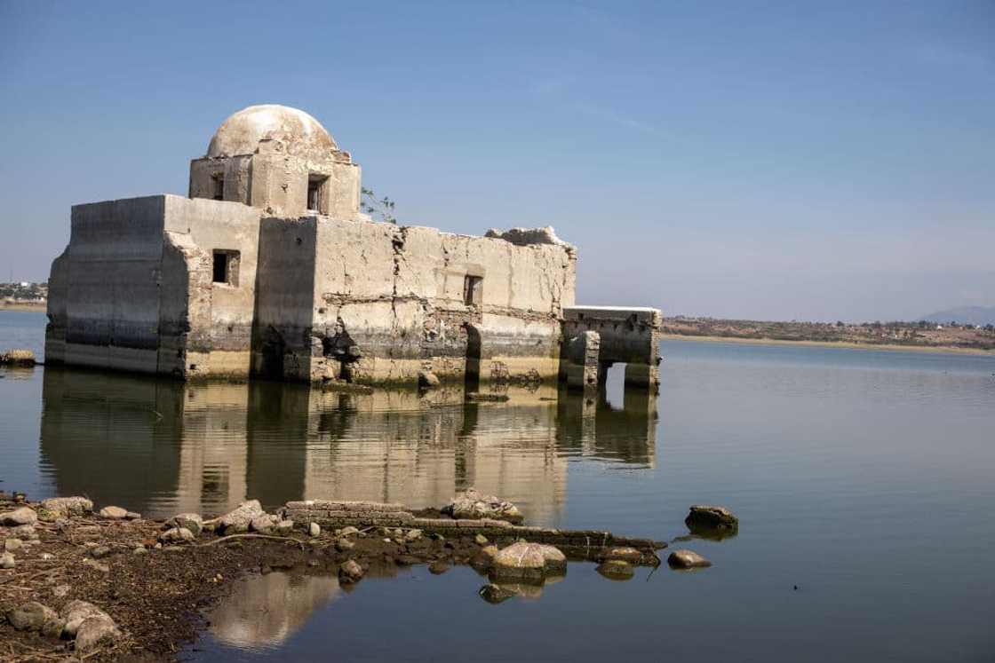 El Zangarro, a community that was underwater, in Irapuato