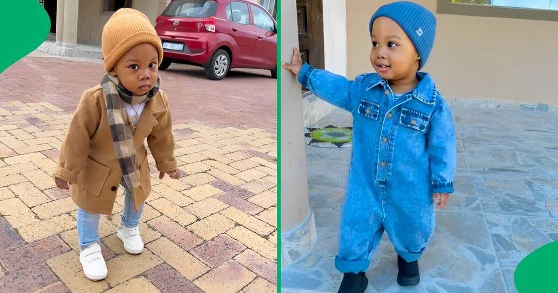 A South African couple shared a breakdown of how much they spend on their toddler every month