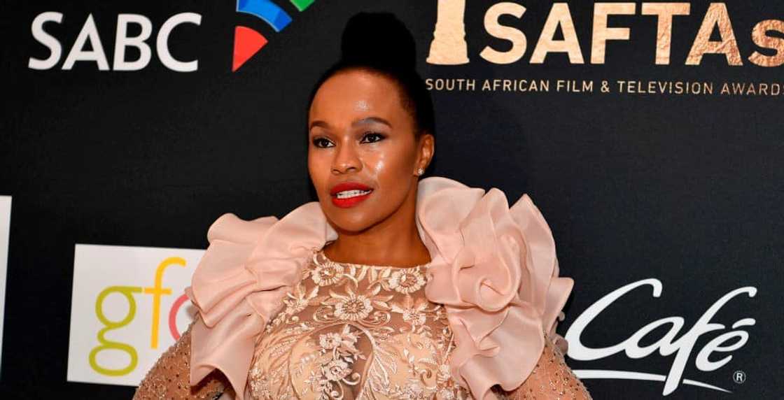 Sindi Dlathu's twin Sindi Dlathu's twin