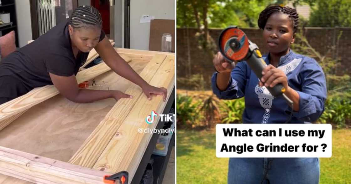 The mom of one is skilled in DIY The mom of one is skilled in DIY