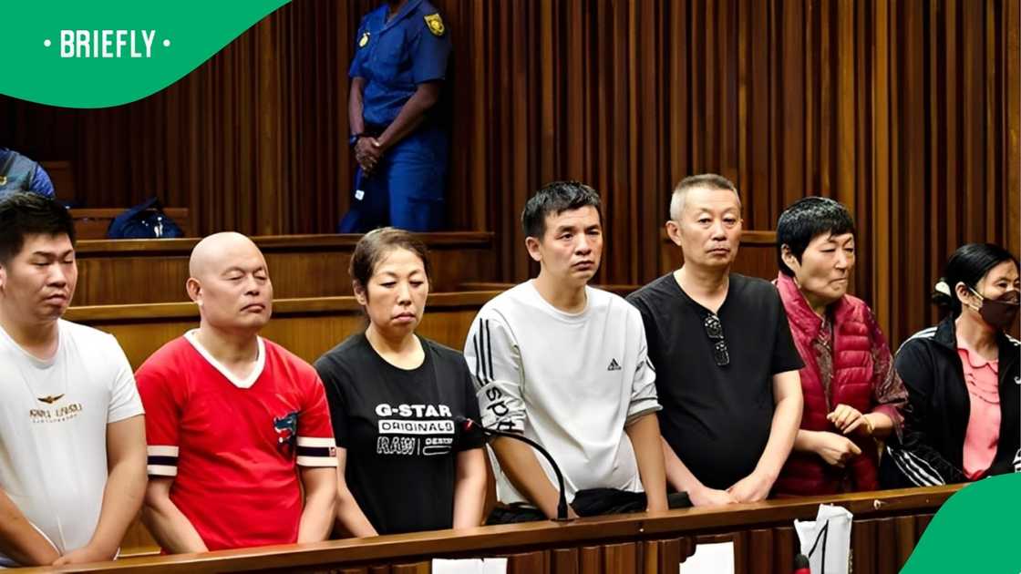 The group were arrested after a raid at their business premises The group were arrested after a raid at their business premises