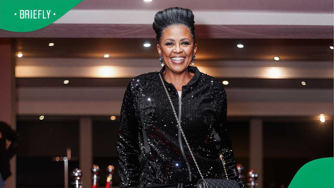 Basetsana Kumalo was awarded at the BPI Iconic Leadership and Excellence Awards Basetsana Kumalo was awarded at the BPI Iconic Leadership and Excellence Awards