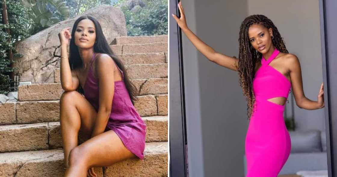 Miss SA 2022, Ndavi Nokeri looks amazing in pink Miss SA 2022, Ndavi Nokeri looks amazing in pink