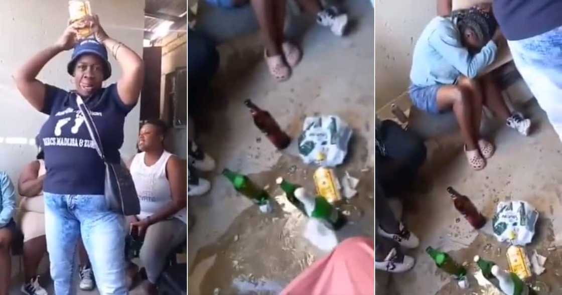 ‘Ayisa Grip’: Hilarious Video of uGogo Dropping Booze, Mzansi Reacts ‘Ayisa Grip’: Hilarious Video of uGogo Dropping Booze, Mzansi Reacts