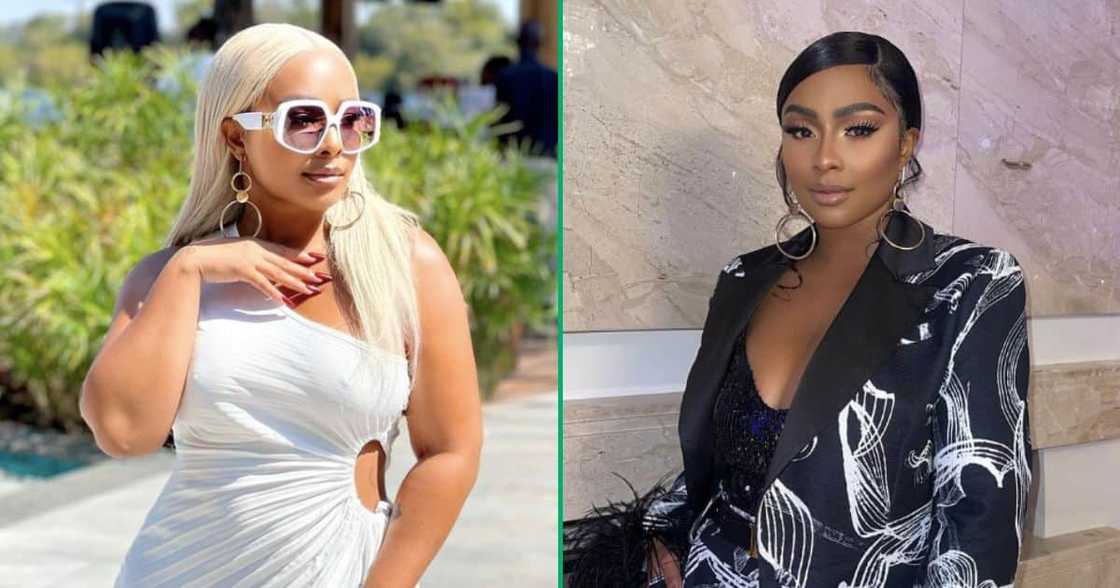 Boity gives local singer his flowers Boity gives local singer his flowers