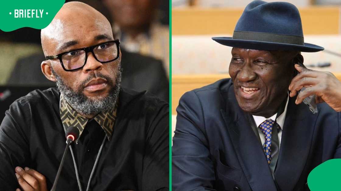 Vusimuzi "Cat" Matlala testified that he gave Bheki Cele's son money for a R500,000 bribe