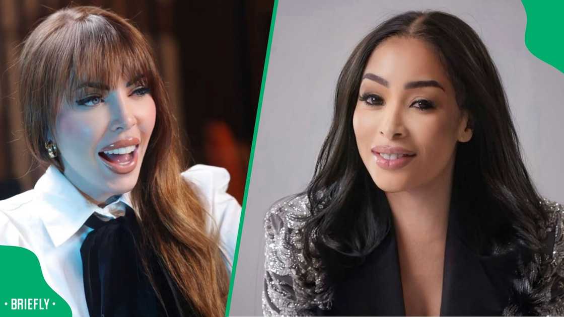 Jojo Robinson briefly spoke about her relationship with Khanyi Mbau