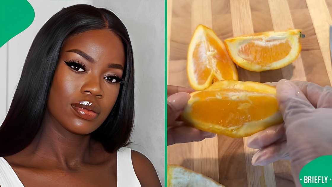 A woman demonstrated how to make Oros from scratch