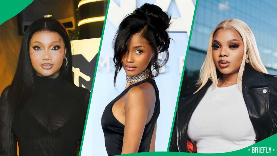 Tyla's supporters dragged Londie London and Shamiso Mosaka