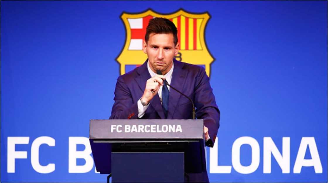 Press Conference, Lionel Messi, Barcelona, Fans, Exit, PSG, Juventus, Joan Gamper, Argentine, Camp Nou, Paris Saint-Germain