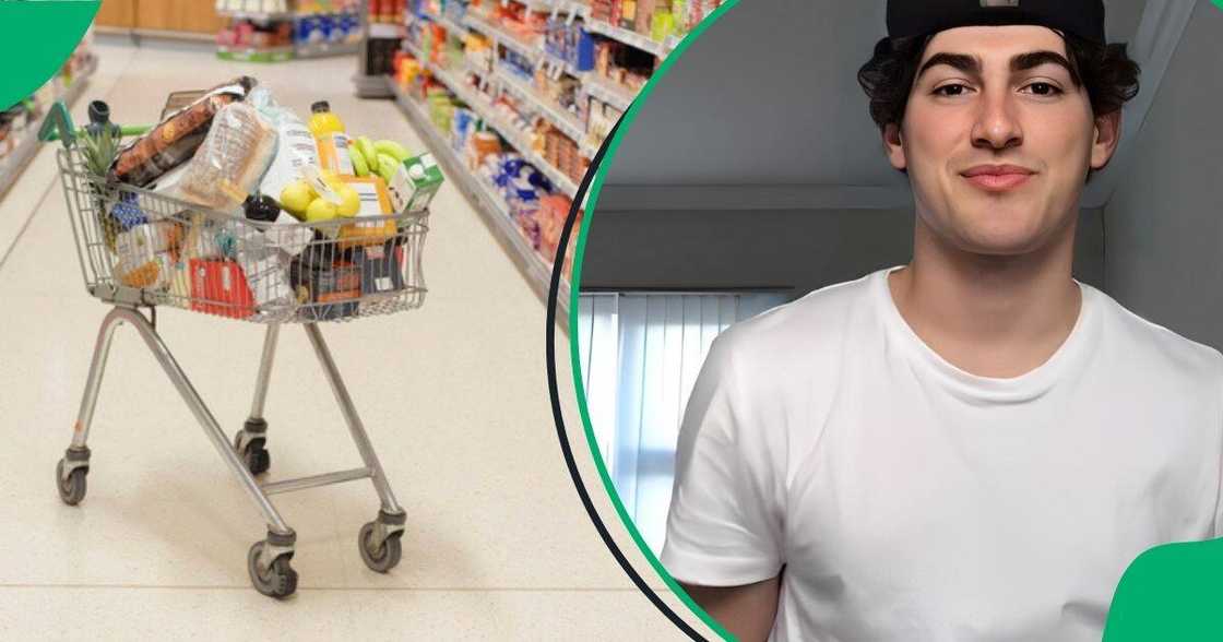 A young man blessed a granny with R1 000 at a Spar trading outlet. A young man blessed a granny with R1 000 at a Spar trading outlet.