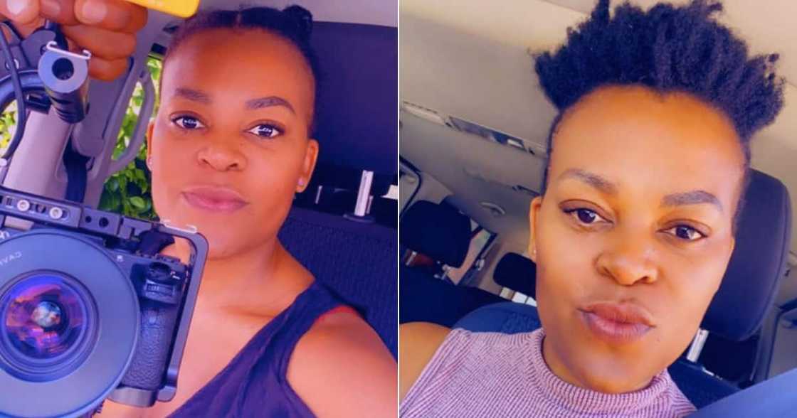 Zodwa Wabantu pays young girl R500 to braid her hair for encouragement Zodwa Wabantu pays young girl R500 to braid her hair for encouragement