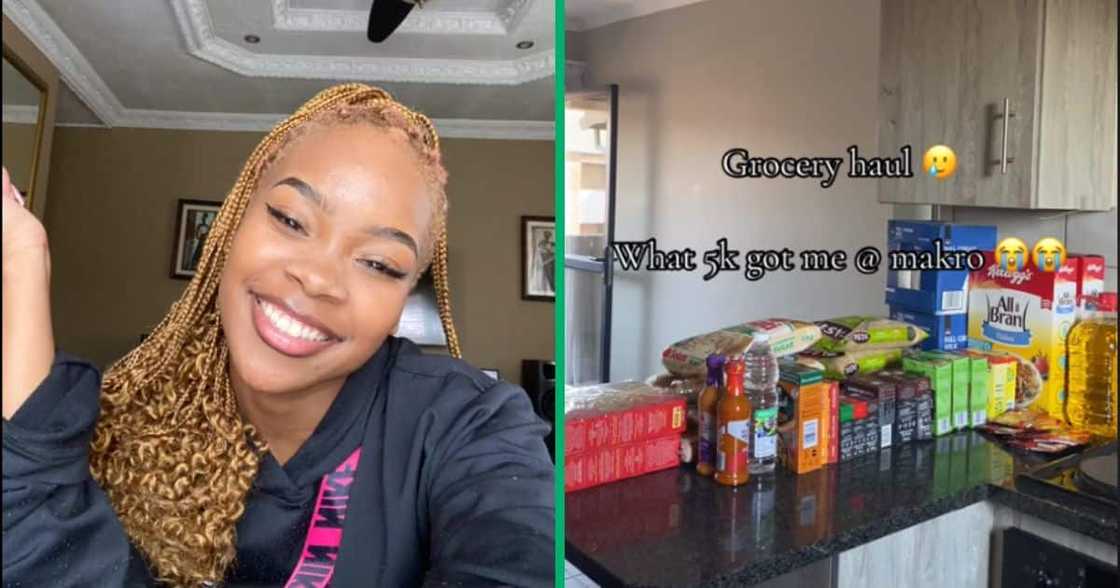 Woman shares Makro haul Woman shares Makro haul