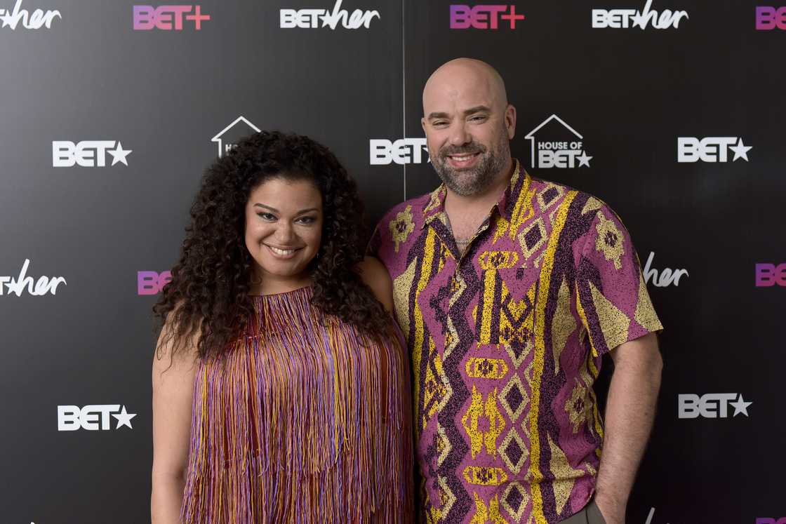 Michelle Buteau and Gijs van der Most at Il Mercato