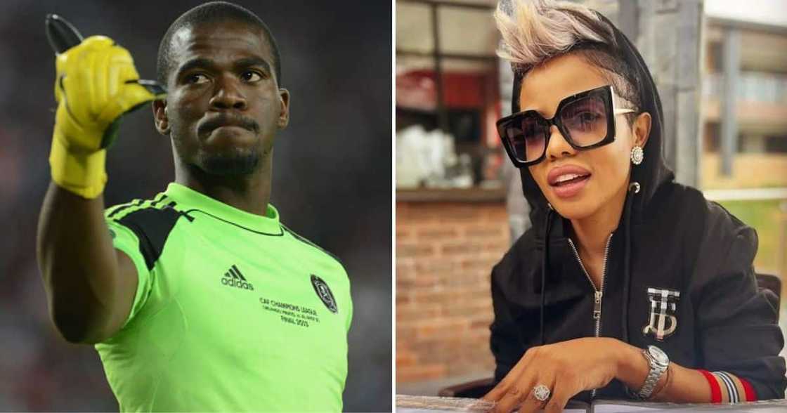 Zandie Khumalo predicted testifying privately in the Senzo Meyiwa trial. Zandie Khumalo predicted testifying privately in the Senzo Meyiwa trial.