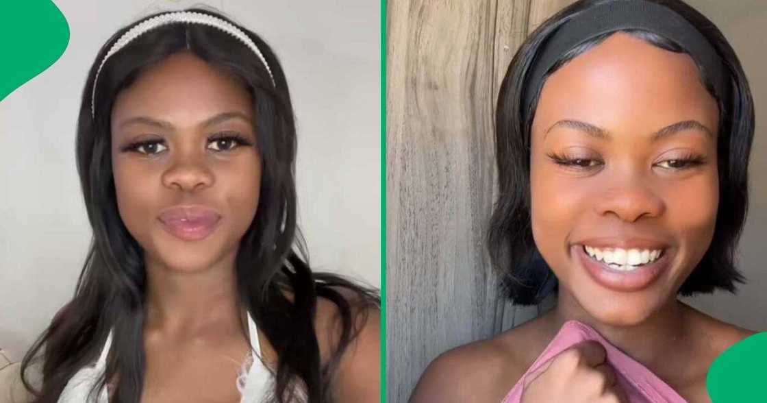 A TikTok video shows a woman unveiling the old R100 notes she received from her grandmother. A TikTok video shows a woman unveiling the old R100 notes she received from her grandmother.