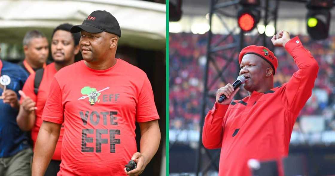 The EFF's secretary-general Marshall Dlamini has been convicted of assault GBH and malicious damage to property The EFF's secretary-general Marshall Dlamini has been convicted of assault GBH and malicious damage to property