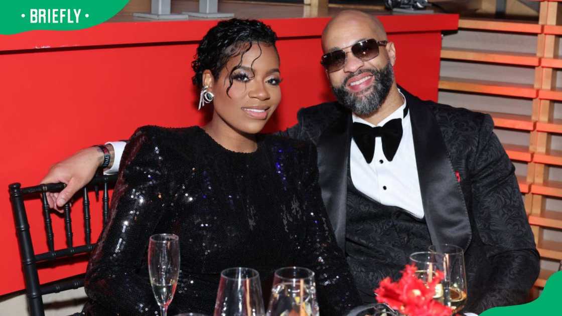 Fantasia Barrino and her husband, Kendall Taylor, at the 2024 Time 100 Gala