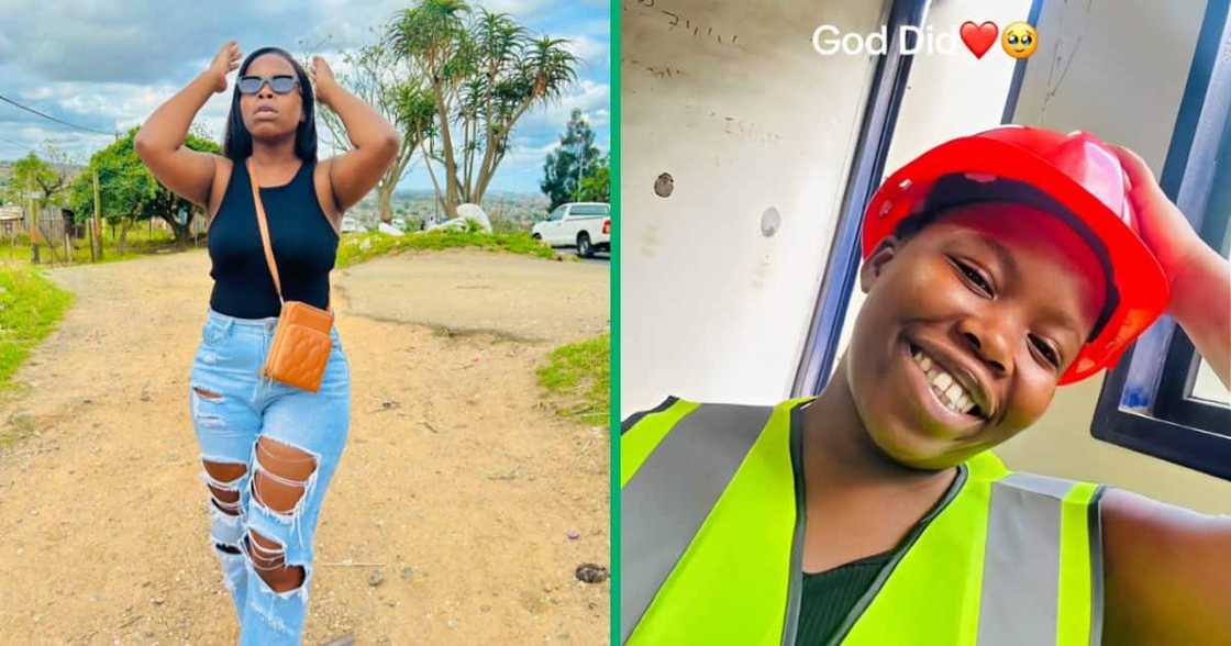 A woman shared the news of her employment with her TikTok followers. A woman shared the news of her employment with her TikTok followers.