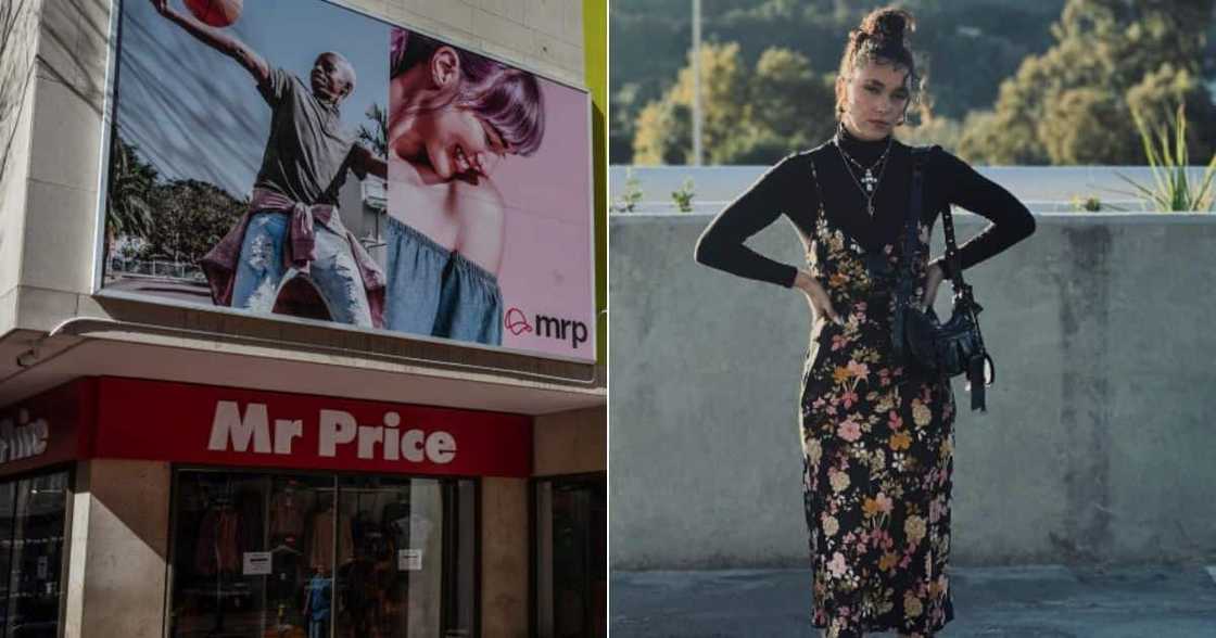 Woman styles Mr Price dress for Winter Woman styles Mr Price dress for Winter